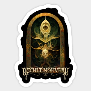 Occult Nouveau - Organic Plant-based Grotesquerie Sticker